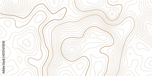 Topographic map background. Geographic line map with elevation assignments. Contour background geographic grid.