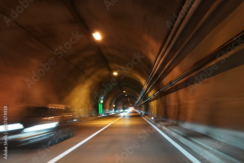 Raod tunnel in Switzerland