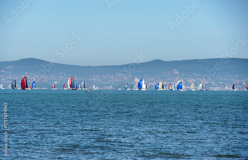 Memorial regatta on a beautiful SUnday in September