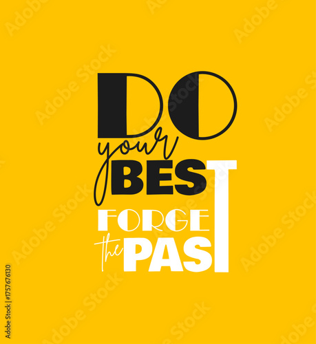 Motivational poster design