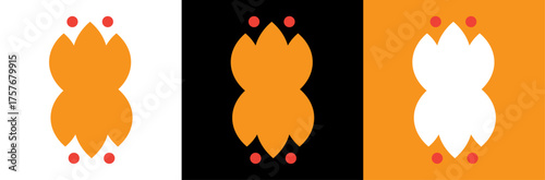 Cute happy cartoon vector illustration of a dragon's flame and a burning match or candle