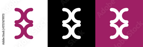 The x-ray illustration of a human body, spine, and knee is a medical design with a starfish pattern icon shape