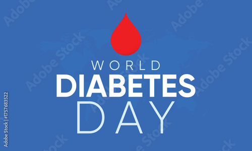 world diabetes day vector, november world diabetes awareness month, world diabetes day banner