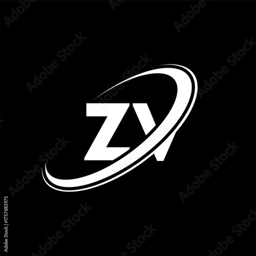 ZV Z V letter logo design. Initial letter ZV linked circle uppercase monogram logo red and blue. ZV logo, Z V design. zv, z v