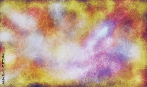 Abstract hand drawn colorful pastel watercolor background