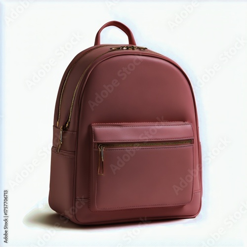 Stylish Pink Backpack With a Sleek Design and Practical Features for Everyday...