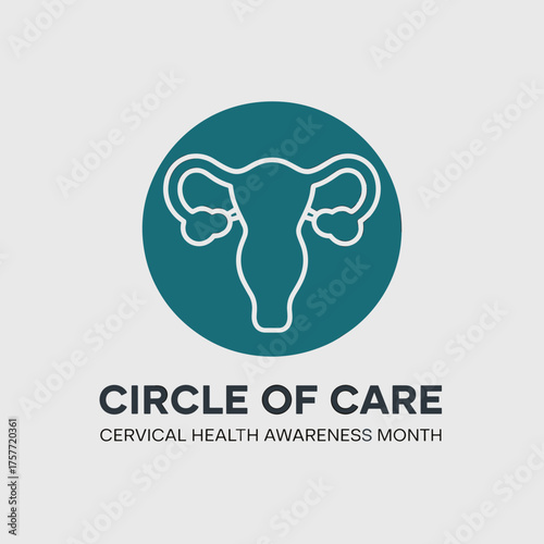 Circle of Care Cervical Health Awareness Month Design
