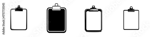Variety of clipboards showcasing different designs and colors for organizing documents and notes in office settings