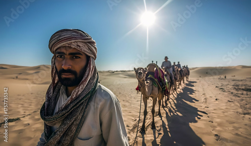 Desert Caravan Journey