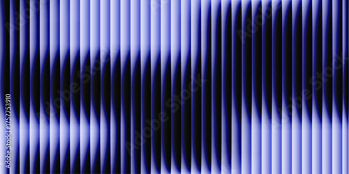 glass texture design with vertical ribbed line. blue colors. minimal and texture design, futuristic distortion, glow and distorted glassy effect, vector illustration