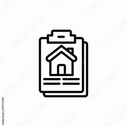 construction documents icon sign vector