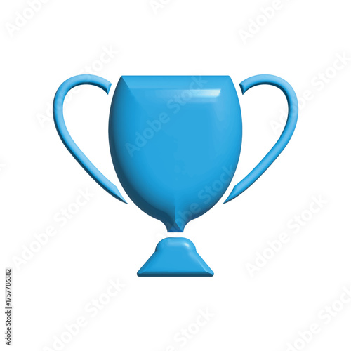 Trophy cup icon design template