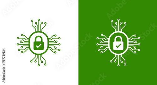 Digital Security Technology Concept Representing Secure Data Protection And Online Privacy Through Cybersecurity And Encryption