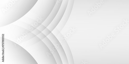 Abstract white smooth,curve,wave element modern background. Vector illustration for cover,banner,template,wallpaper