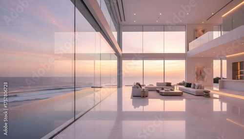 Modern Luxury Oceanfront Living with Sunset Views