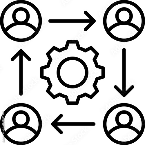 Team Management Icon