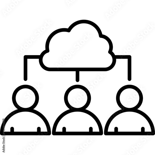 Cloud Computing Icon