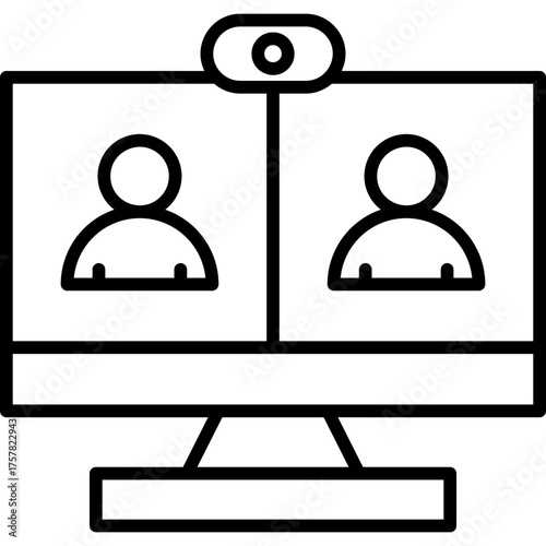 Online Meeting Icon