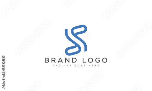 letter S logo design vector template design for brand.