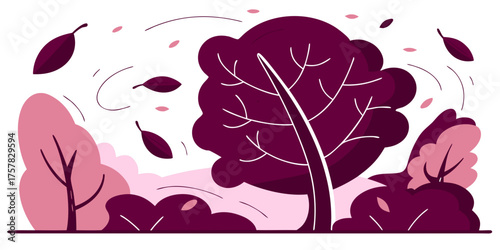 vector illustration of an abstract background flower, vector, pattern, nature, beauty, vintage, drawing, pink, design, card, decoration, valentine, hair, ornament, spring, fashion, silhouette, butterf