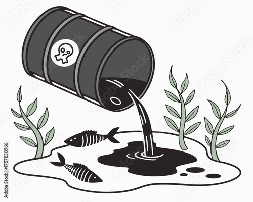 illustration of a plant in a pot with water lamp, microphone, equipment, design, electric, isolated, electricity, nature, computer, black, bulb, leaf, office, table, object, tree