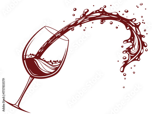 red wine pouring into glass wine, drink, isolated, beverage, red wine, winery, restaurant, alcoholic, bar, object, splashing, pouring, glass, splash, red, wineglass, white, celebration, bottle, celebr