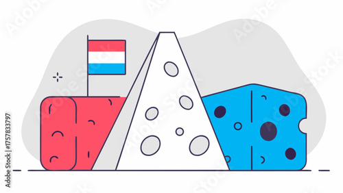 red dice on white background vector, design, card, cartoon, business, holiday, sign, illustration, icon, symbol, summer, colorful, art, 