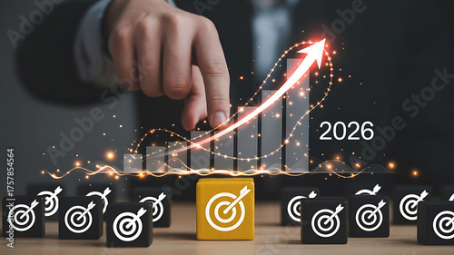 Growth Strategy Towards 2026 Business Target Achievement and Financial Success with Positive Progression and Future Goals Conceptualized