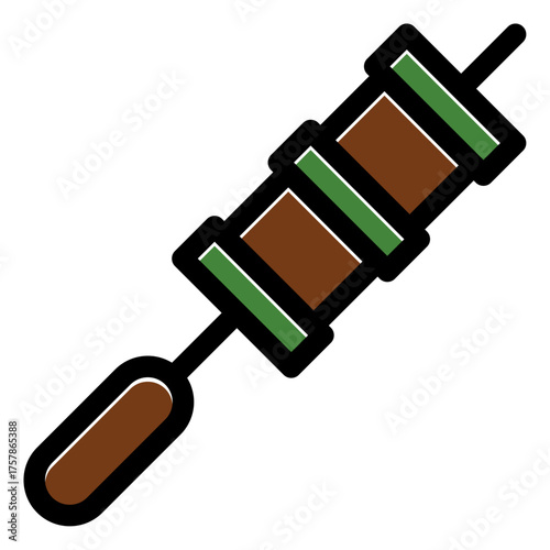 beef skewer icon