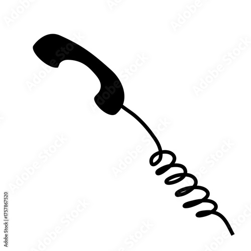 Telephone with chord