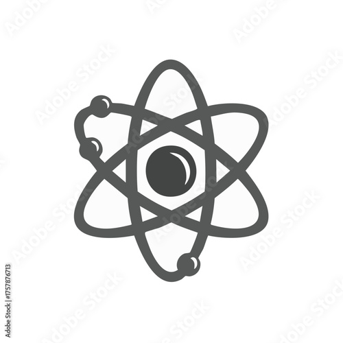 Stylized Atom Model Depicts Molecular Structure for Physics Education and Scientific Study