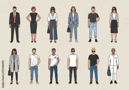 Modern workspace interior with desktop computer and office supplies