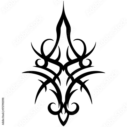 Tribal element tattoos illustrated 