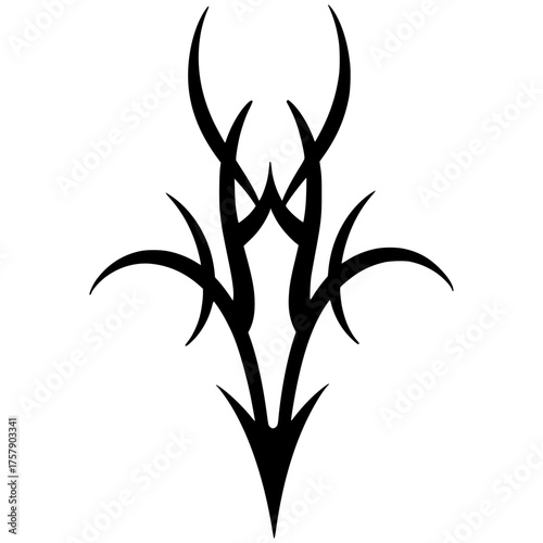 Tribal element tattoos illustrated 