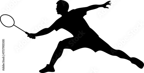 badminton players are chasing shuttlecocks