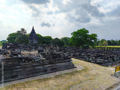 Yogyakarta, Indonesia. September 25, 2025: Prambanan Temple is the largest Hindu temple in Indonesia, built in the 9th century AD.