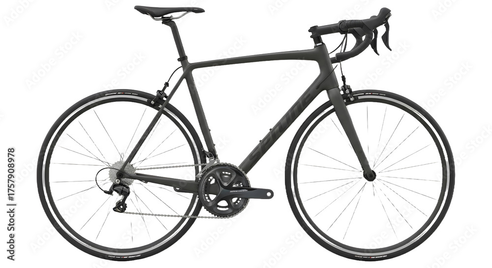 Obraz premium Road Bike – Fast Racing Bicycle with Modern Design and Lightweight Frame