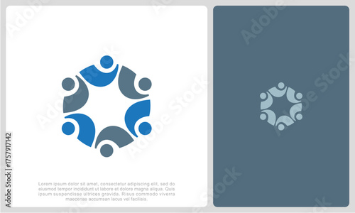 Human resources concept, target market and audience, focus group, public relations, vector icon - Vector.
