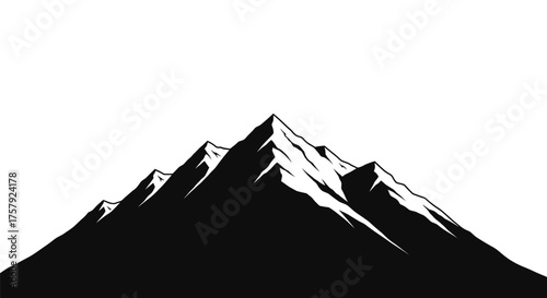 bold ridges symbolize ambition, overcoming obstacles, and reaching ultimate goals, isolated on transparent background