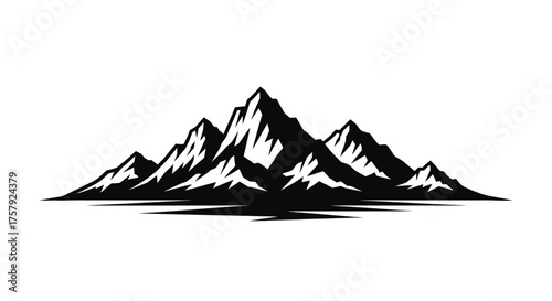 majestic peaks ascend, conquer, explore natures indomitable spirit beckons, isolated on transparent background