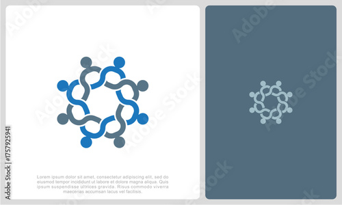 Human resources concept, target market and audience, focus group, public relations, vector icon - Vector.
