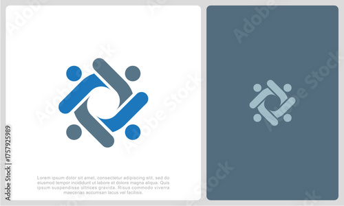 Human resources concept, target market and audience, focus group, public relations, vector icon - Vector