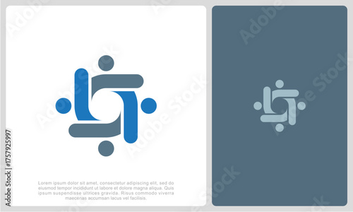 Human resources concept, target market and audience, focus group, public relations, vector icon - Vector.
