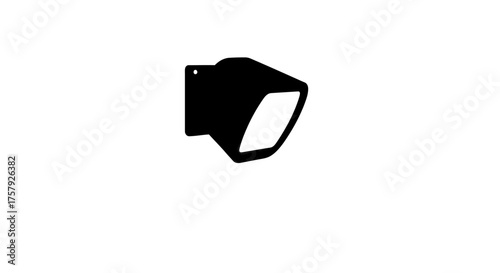 unblinking eye constant oversight for security and digital protection, isolated on transparent background