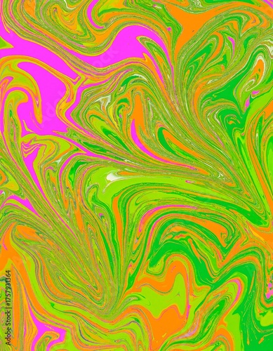 A vibrant, swirling background filled with a kaleidoscope of colors, blending hues of blue, pink, yellow, and green in a dynamic, artistic pattern.