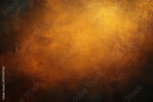 abstract textured surface with warm golden and dark brown gradient lighting