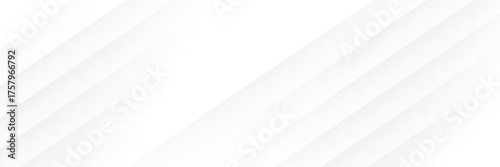 Abstract overlap white and gray color technology concept geometric line. geomatics lines retro pattern of triangle shapes. White triangular backdrop texture background.