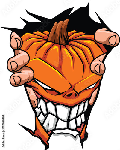 Illustration of a Jack O Sneak and Peek