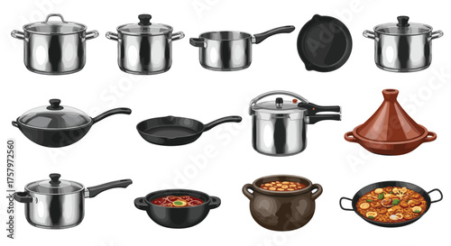 Fantastic set of cookware essentials for creating delicious homemade meals and exploring new culinary adventures today