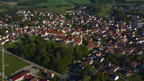 medieval, rooftops, streets, europe, historic, travel, castle, medieval town, middle ages, churches, aerial, old town, old buildings, old, germany, no people, real time, natural lighting, contemporary